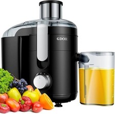 Usado, Máquina de espremedor centrífuga GDOR 600W para frutas e vegetais velocidades duplas compacta NOVA comprar usado  Enviando para Brazil