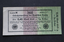 Schatzanweisung reichs mark gebraucht kaufen  Erfurt