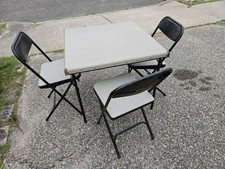 4 table chairs card for sale 4 table chairs card for sale Toms River