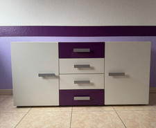 Sideboard weiß lila gebraucht kaufen  Pohlheim