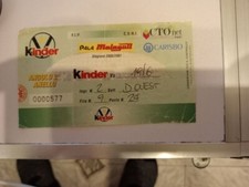 Biglietto ticket basket usato  Bologna