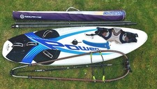 Surfbrett komplett segel gebraucht kaufen  Münstertal/Schwarzwald