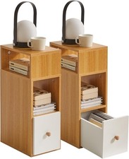 Slim bedside table for sale  SALFORD
