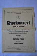 Ddr plakat bergakademie gebraucht kaufen  Chemnitz