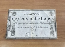 Billet 2000 assignat d'occasion  Marseille XIII