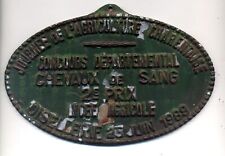 Plaque agricole 2eme d'occasion  Chartres-de-Bretagne