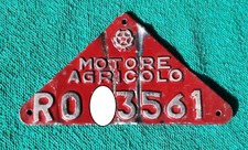 Uma targa motore usato  Italia