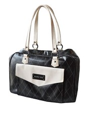 Bolsa tote acolchoada preta branca Mary Kay Starter com suprimentos para festa comprar usado  Enviando para Brazil