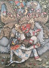 Framed original balinese for sale  MAUCHLINE