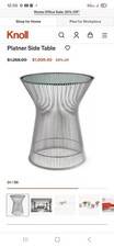 Platner side tables d'occasion  Expédié en Belgium