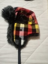 Cappello invernale quadri usato  Italia