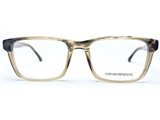 NOVO Emporio Armani EA3148 5747 Masculino Listrado Lama Designer Armação de Óculos 55/19 comprar usado  Enviando para Brazil
