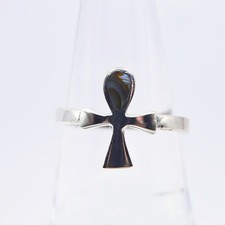Silver ankh ring for sale  EDINBURGH