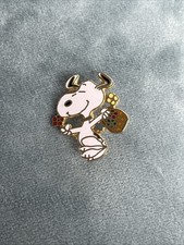 Enamel snoopy flowers for sale  LOUTH