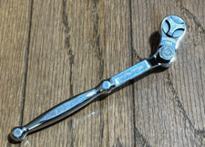 Usado, 🇺🇸 Ferramentas de Ponto Azul 1/4" Chave de Soquete Catraca de Indexação 6" Longa Multiposição comprar usado  Enviando para Brazil