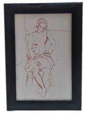 Antico disegno dipinto usato Antico disegno dipinto usato  Napoli