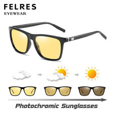 Óculos de sol masculino quadrado polarizado fotocromático visão noturna óculos de direção UV400 comprar usado  Enviando para Brazil