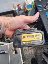 Dewalt battery 18v for sale  COULSDON