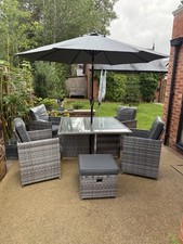 Rattan garden cube for sale  CHESTER