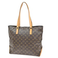 Bolsa de ombro LOUIS VUITTON Cabas Mezzo monograma couro marrom M51151 87AA014 comprar usado  Enviando para Brazil