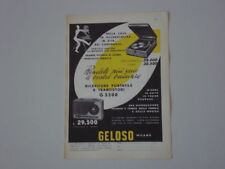 Advertising pubblicità 1960 usato  Salerno