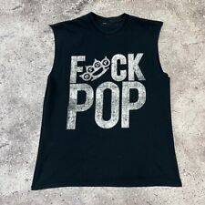 Regata Y2K Vintage 5FDP F* Pop Let's Rock Preta Sem Mangas Tamanho M comprar usado  Enviando para Brazil