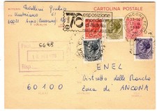 Intero postale lire usato  Soresina