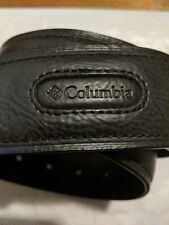 Cinto de couro sintético Columbia masculino tamanho L 38-40 feito em Taiwan 11cp120024 comprar usado  Enviando para Brazil