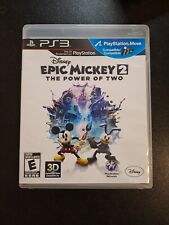 Disney Epic Mickey 2: The Power of Two (Sony PlayStation 3, PS3), usado comprar usado  Enviando para Brazil