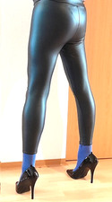 Leder leggings thermo gebraucht kaufen  Deutschland