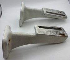 Usado, PAR DE SUPORTES DE PRATELEIRA DE PORCELANA ANTIGOS ANTIGOS DE FERRO FUNDIDO comprar usado Usado, PAR DE SUPORTES DE PRATELEIRA DE PORCELANA ANTIGOS ANTIGOS DE FERRO FUNDIDO comprar usado  Enviando para Brazil