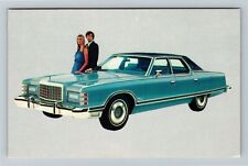 1975 Ford LTD Landau, 4-Dr Pillared Hardtop, Automóvel, Cartão Postal Vintage comprar usado  Enviando para Brazil