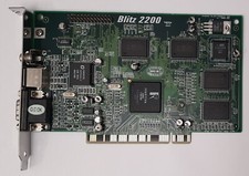 Karta graficzna Kasan Blitz 2200 PCI (Rendition Vérité V2200, 4MB, retro, 1998) na sprzedaż  PL