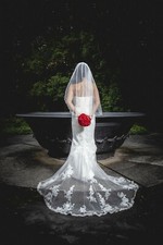 Hochzeitskleid enzoani größe gebraucht kaufen  Hildburghausen