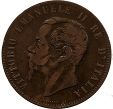 Centesimi monogramma lettere usato  Carinaro