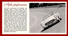 1954 Chevrolet Corvette - Desempenho Agil - Pôster promocional publicitário comprar usado  Enviando para Brazil