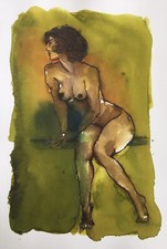 Jeune femme encre d'occasion  Poitiers
