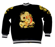 Embroidered bomber jacket for sale  Springfield
