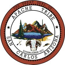 Adesivo adesivo Apache Tribe of San Carlos Arizona 2" comprar usado  Enviando para Brazil