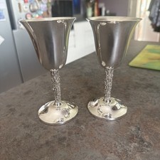 Pair silver plated for sale  PORTLAND