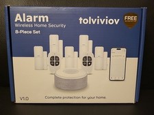 Tolviviov Sistema de Alarma Inalámbrico para el Hogar Seguridad Kit de 8 piezas Conjunto de Paquete Sin Tarifas V1.0 Nuevo segunda mano  Embacar hacia Mexico