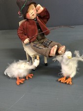 Antike stoffpuppe gänsen gebraucht kaufen  Westerstede