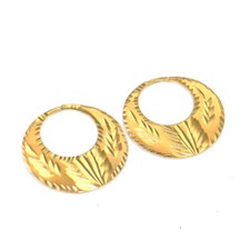BRINCO CLÁSSICO PUNJABI NATTIYAN BANHADO A OURO 22 K PARA HOMENS MENINOS 1 Peça g895 comprar usado  Enviando para Brazil