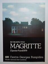René magritte affiche d'occasion  Coucy-le-Château-Auffrique