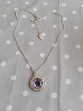 Pilgrim necklace purple for sale  MARKET RASEN