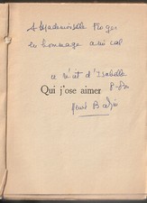 Autographe hervé bazin d'occasion  Saint-Quentin