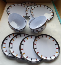 4pc melamine camping for sale  BLACKPOOL