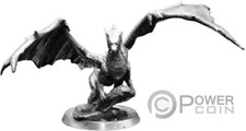 Statua argento dragon usato  Ciampino