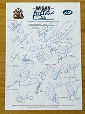 wigan athletic shirt signed for sale wigan athletic shirt signed for sale BILSTON
