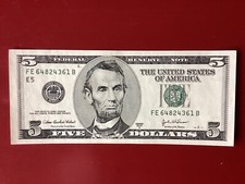 Dollars old bill for sale  THIRSK